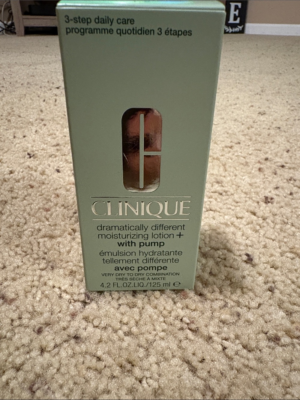 Clinique Moisturizing Lotion+ Pump in Pale Green Packaging